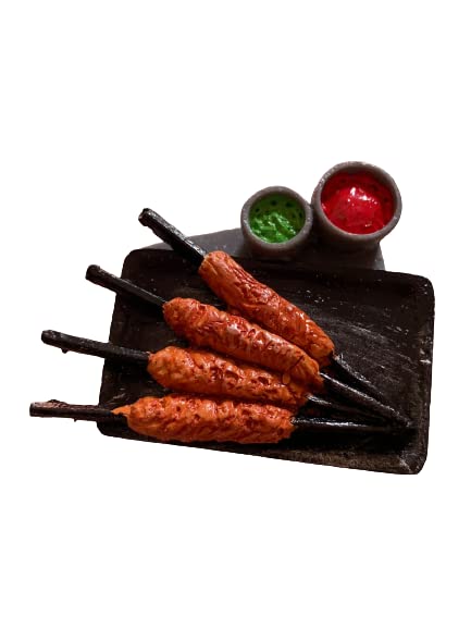 Seekh Kabab 3D Miniature Food Fridge Magnet (B0BK11SD4M) Amazon Price History, Amazon Price Tracker
