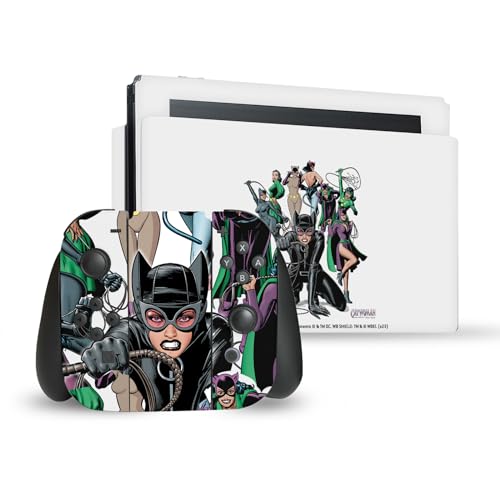 Skin Switch Batman DC Comics Catwoman - Vinyle Haute Qualité pour Console et Dock