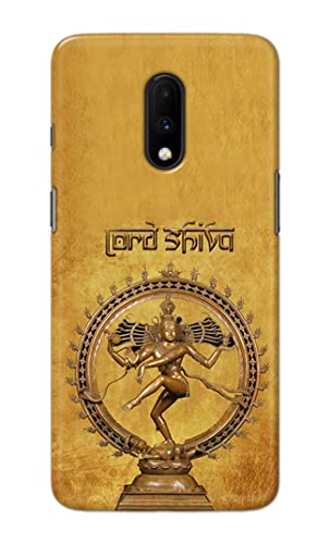 Image of PRINTFIDAA Lord Shiva As Nataraj Printed Designer Hard Case for OnePlus 7 Back Cover -(e) RPM1004