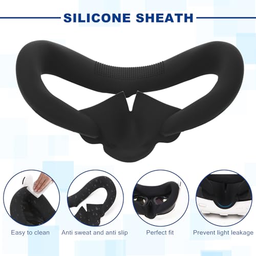 Évitez les rayures : coque silicone et coussinets Meta Quest 3