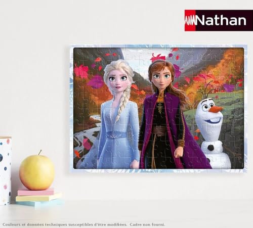 Puzzle 100 pièces : La Reine des Neiges 2 Frozen 2 : Un monde magique Ravensburger Nathan - vue 8