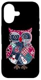 Délices festifs de Chouette Patchwork Coque pour iPhone 17