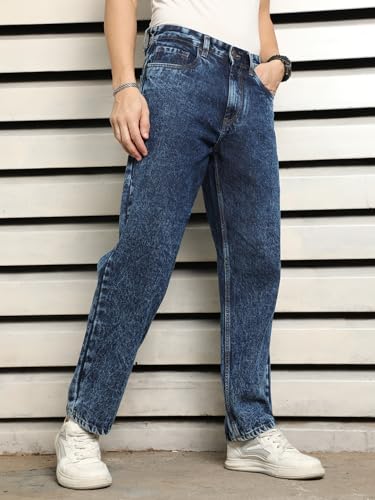 Image of HIGH Star Men's Regular Fit Mid Rise Jeans