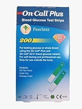 On Call Plus Blood Glucose Test Strips 200 Strips glucometer strip