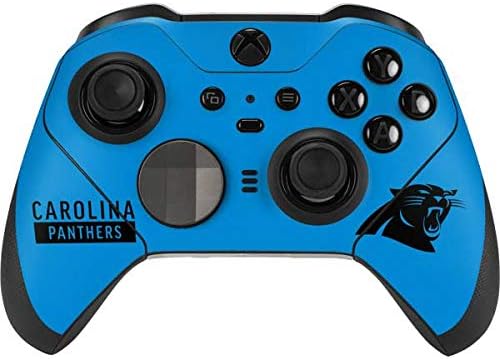 Skinit Decal Gaming Skin Compatible with Xbox Elite Wireless Controller Series 2 - Officially Licensed NFL Carolina Panthers Blue Performance Series Design