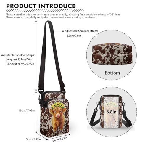 Image of Xpyiqun Small Crossbody Bag Women Phone Purses Sling Shoulder Handbag Cross Body Pouch Wallet Bags