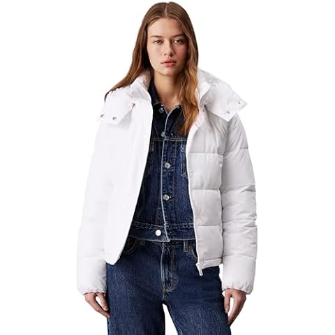 Calvin Klein Women's Matte Short Puffer Jacket Cover