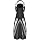 Diving Fins, Efficient Open Heel Flippers with Adjustable Buckles miniatura 2