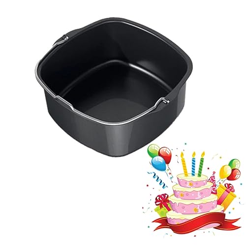 ABOOFAN Luftfritteuse Kuchenkorb Zubehör Heißluftfritteuse Auflaufform Backgeschirr Küchengerät Kuchenfass HD9925 Kompatibel – Bild 8