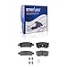Detroit Axle - Rear Brake Kit for Dodge Avenger Caliber Chrysler 200 Sebring Mitsubishi Lancer Jeep Compass Patriot, 10.31'' inch Disc Brake Rotors Ceramic Brake Pads w/Hardware Replacement