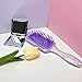 Kawaii Kumi Hair Brush and Compact Mirror Set for Girls, Teens, Women– Adorable Detangling Hair Comb Brush with Cute Mirror, Perfect for Hair Care & Styling Set, Makeup Gifts