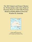 The 2013 Import and Export Market for Wristwatches with Cases Made of Precious Metal or Clad with Precious Metal Excluding Battery-Powered Watches in Australia