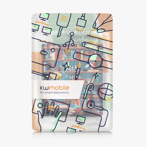 kwmobile Etui na pasek na rękę kompatybilne z AmazonKindle Scribe 11" (2025) Pokrowiec - eBook Reader Case - Etui eReader Podobna skóra z kotwicą