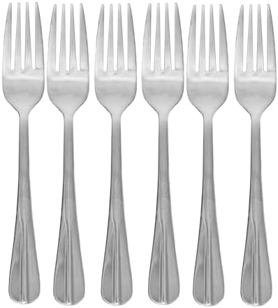 LYOR - Conjunto 6 Garfos para Sobremesa de Aço Inox Positano 16cm