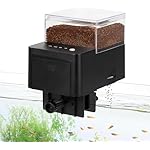 AQQA Futterautomat für Aquarium, 250ml Große Kapazität Futterautomat Fische mit Vier Zeitmessmodi, Einstellbare Futterautomat Fische Aquarium für Urlaub oder Geschäftsreisen