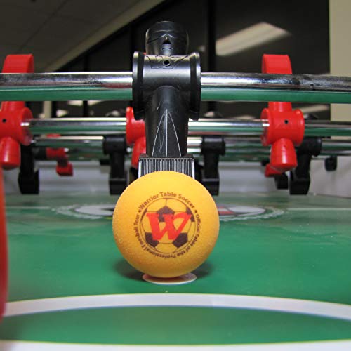 Warrior Foosball Color Size (Yellow, 4)