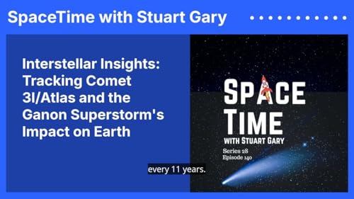 Interstellar Insights: Tracking Comet 3I/Atlas and the Ganon Superstorm’s Impact on Earth