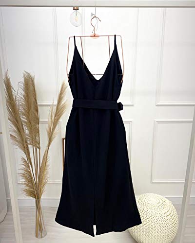 Vestido Midi Lauren Preto