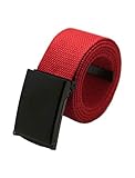 Idée cadeau : la ceinture en toile Web sera un beau choix de cadeau pour la Saint-Valentin pour vos amis ou membres de la famille.