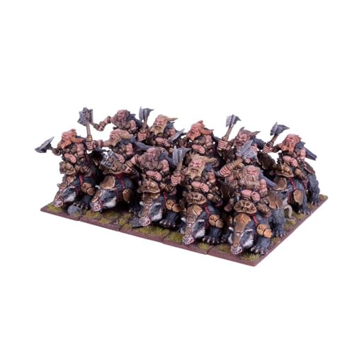 Preisvergleich Produktbild Mantic MGKWD28-1 Ogre Army Miniaturspiel, Mehrfarbig