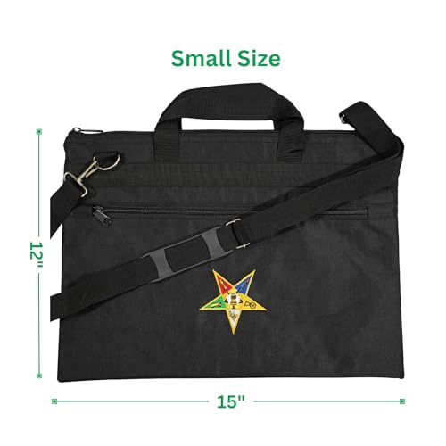 Bolsa Tote Negra Premium con Emblema Bordado miniatura 3