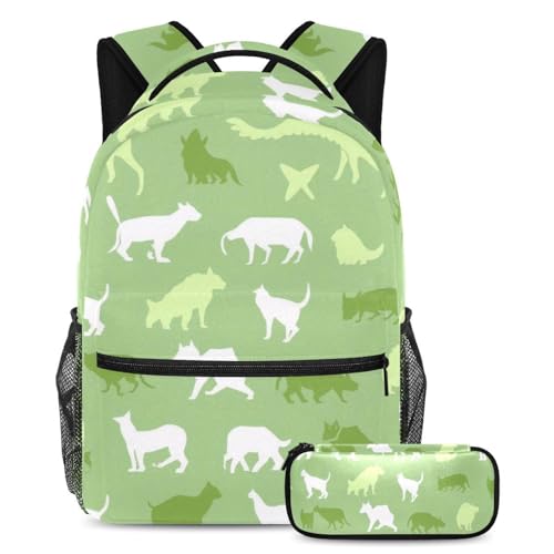 Sac à dos grande capacité et sa trousse pour les trajets quotidiens des ados actifs