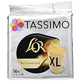 Tassimo L'OR XL Classique Coffee Pods (Pack of 5, Total 80 pods, 80 servings)