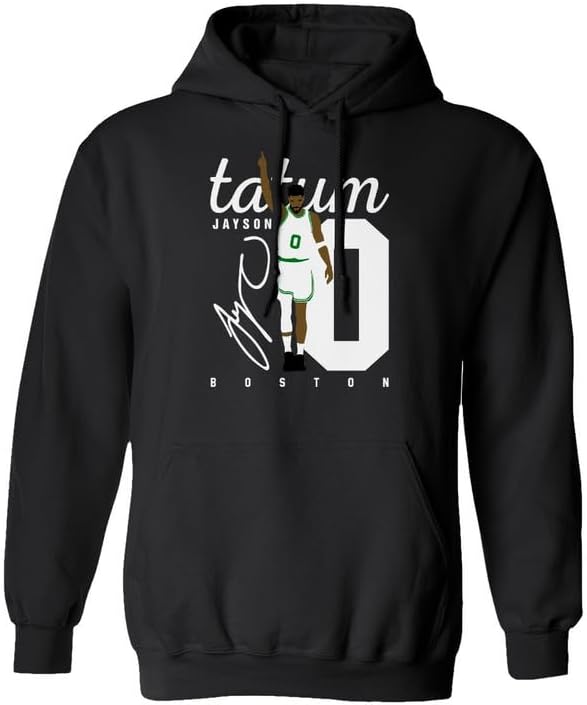 Boston Fans Basketball Star Player Tatum Unisex Hooded Sweatshirt