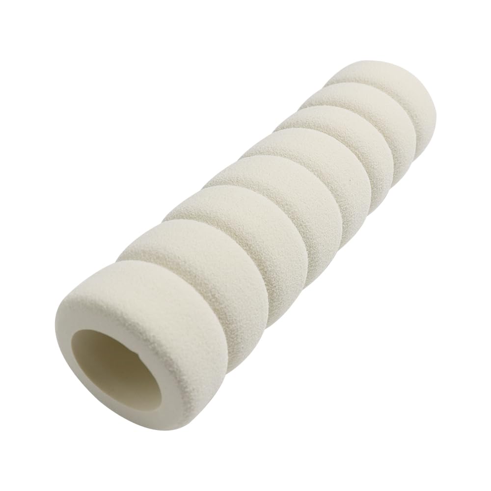 Confezione da 2 Paracolpi per Maniglia della Porta, Proteggi Maniglia della Porta in Schiuma per Pareti e Mobili, Copri Maniglia della Porta Beige