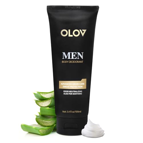 Desodorante para hombres OLOV sin aluminio 3.4 fl oz miniatura 1
