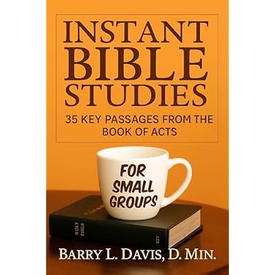 INSTANT BIBLE STUDIES FOR SMALL GROUPS