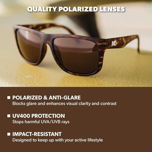 Image of Knockaround Large Polarized Sunglasses for Men & Women - UV400 Protection