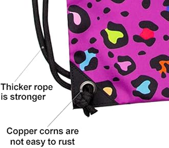 HOLYLUCK Drawstring Backpack Bag Sport Gym Sackpack