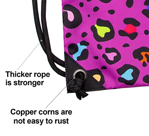 HOLYLUCK Drawstring Backpack Bag Sport Gym Sackpack