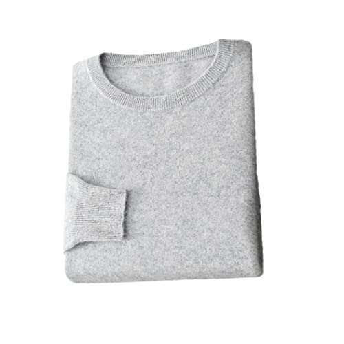 Pull en cachemire homme gris clair Haitpant doux et élégant