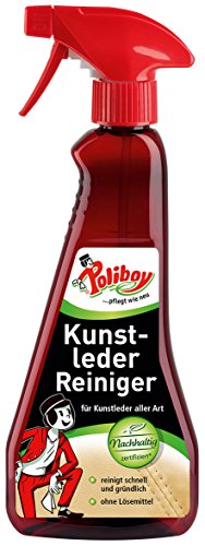 Poliboy - leder - kunstleer vochtige doekjes reinigen verzorging polijstmiddel - lederen bescherming - Made in Germany