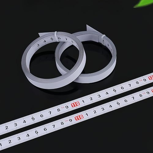 Cinta métrica adhesiva doble escala 100cm o 39 pulgadas