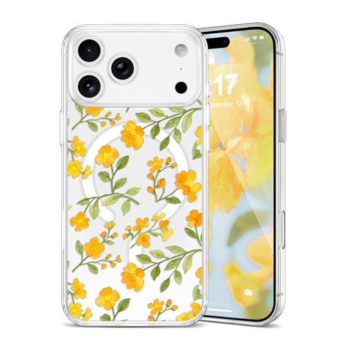 Coque iPhone 17 Pro Max transparente magnétique étui antichoc mince