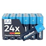 ALPALIUM AA Batterien 24 Stück Alkaline Vorratspack - leistungsstark und langlebig - z.B. für...
