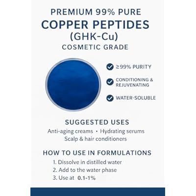 inci name ghk-cu The Science Behind Copper Glow's Peptide Power