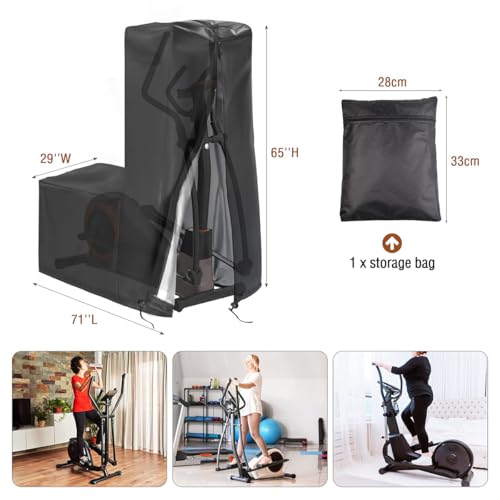 Housse pour machine d'exercice elliptique de balcon ou salon - 8