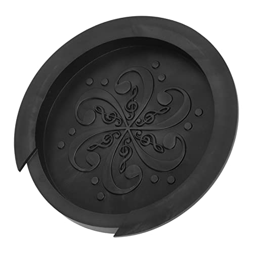 Capa para violão Soundhole portátil à prova de poeira flexível silicone capa protetora Soundhole par