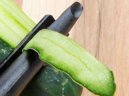 Miniatura 2 de El mejor pelador de verduras pelador de verduras de cerámica de Cestari Kitchen - Pelador profesional con hoja de cerámica afilada de afeitar, mango