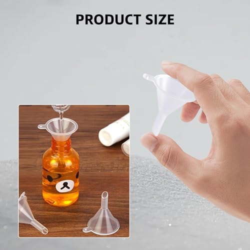 Micalor LD001 35Pcs Small Plastic Funnels, 1.2 Inch Mini Funnels thumb #6