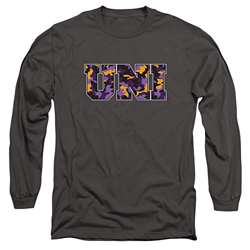 University of Northern Iowa Official Camo Unisex Adult, Charcoal, XL