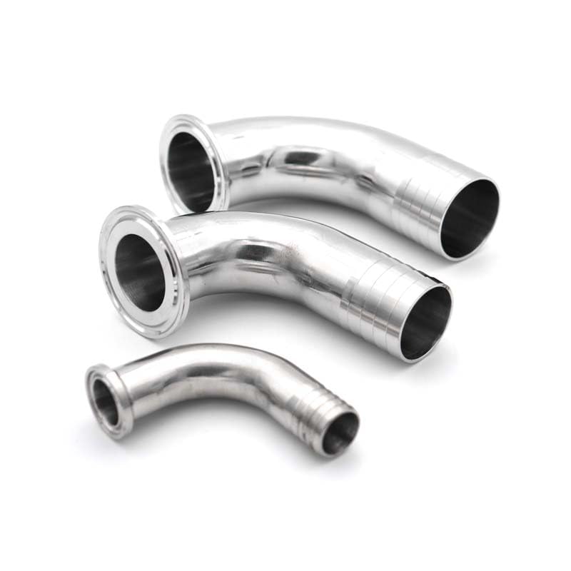 Codo 90 grados 38mm rosca externa de acero inoxidable 304 para tubería industrial 5
