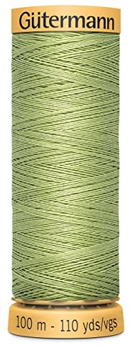 Hilo de Algodón Natural Gütermann 110 yd Verde Claro miniatura 1