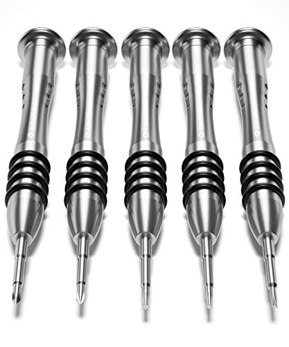 QNINE Screwdriver Set for Apple MacBook Pro Retina 13/15 inch, Include Pentalobe 5, T5, T6, Phillips, Tri-Wing Screwdriver Repair Tools Kit for MacBook Air 11/13 inch