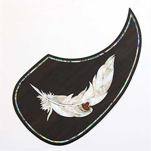 FLFL Guitare Acoustique Pickguard Palissandre Incrusté d’un Motif De Coque Décoré Autocollant Pick Guard Autocollant… - Les Beatles, Paul McCartney, John Lennon, RIngo Starr, George Harrison FLFL Guitare Acoustique Pickguard Palissandre Incrusté d'un Motif De Coque Décoré Autocollant Pick Guard Autocollant… – Image 4