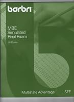 2010 MBE Simulated Exam Barbri 031426728X Book Cover
